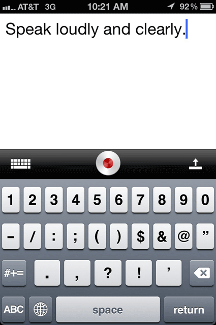 Dragon Dictation